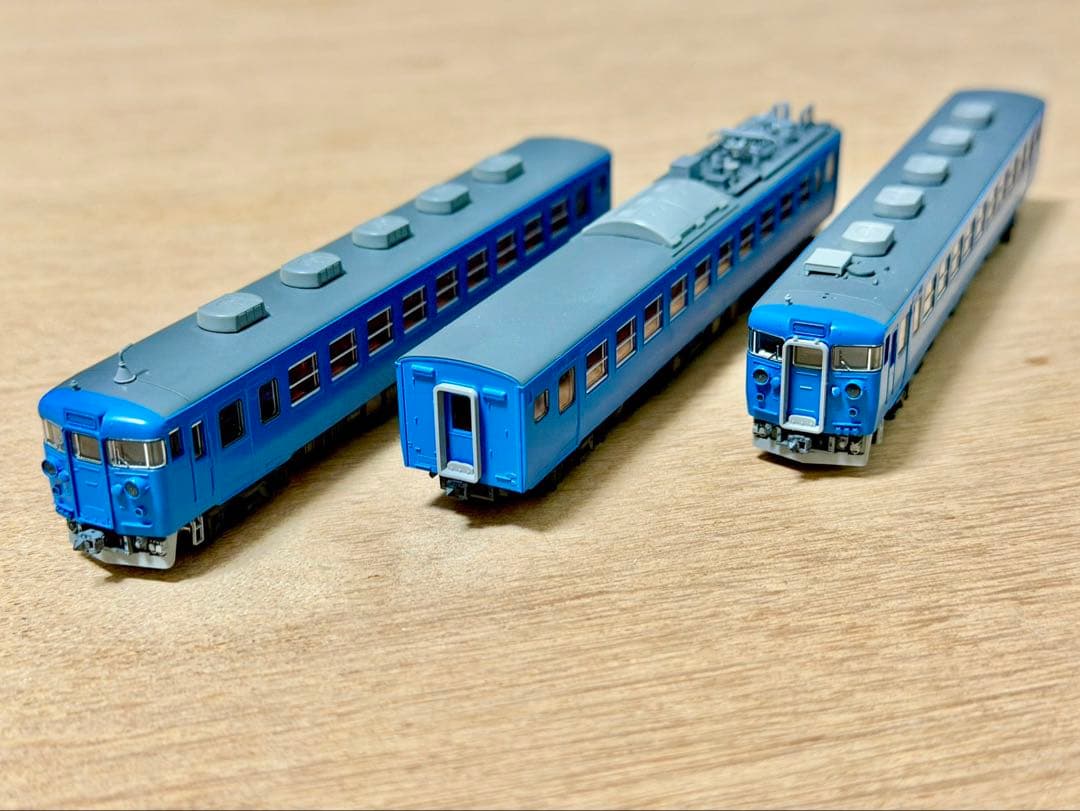 JR 475系電車（北陸本線・青色）セット