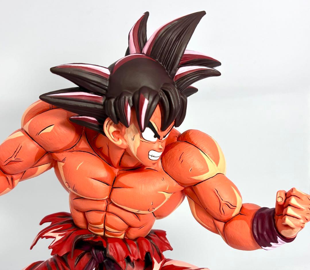 孫悟空　フィギュア　リペイント　界王拳　2次元