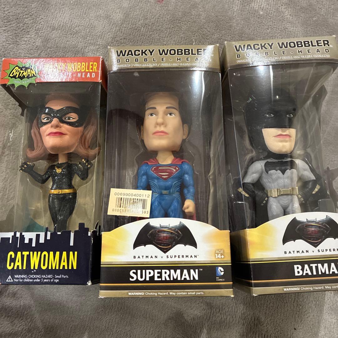 アメコミ ワッキーワブラー キャットウーマン スーパーマン バットマン