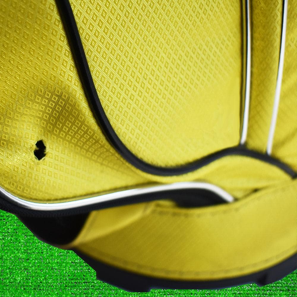 ルコックスポルティフ ゴルフ キャディバッグ９型【イエロー】美品！