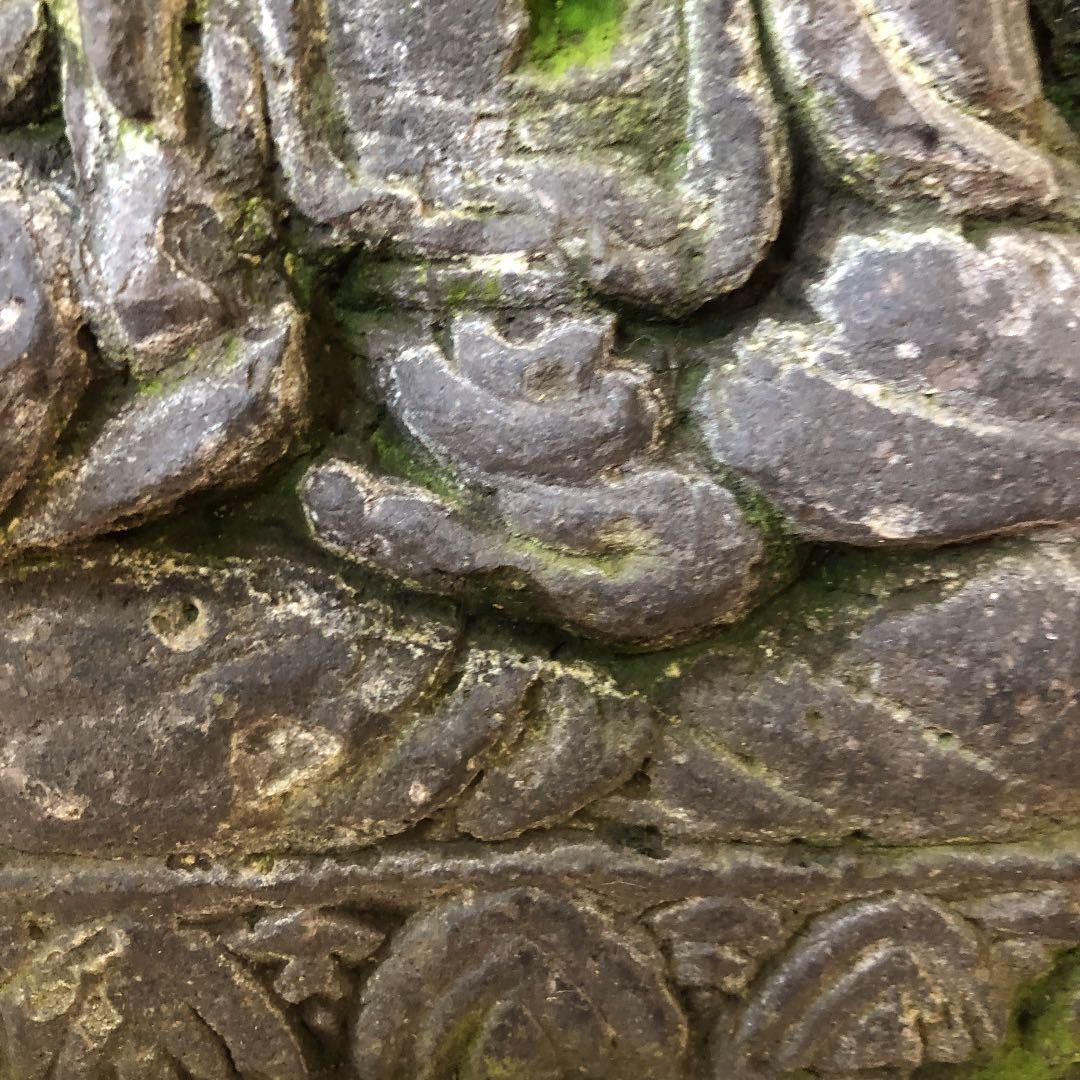 薬師如来坐像（石佛）像高26.0㎝　幅19.0㎝