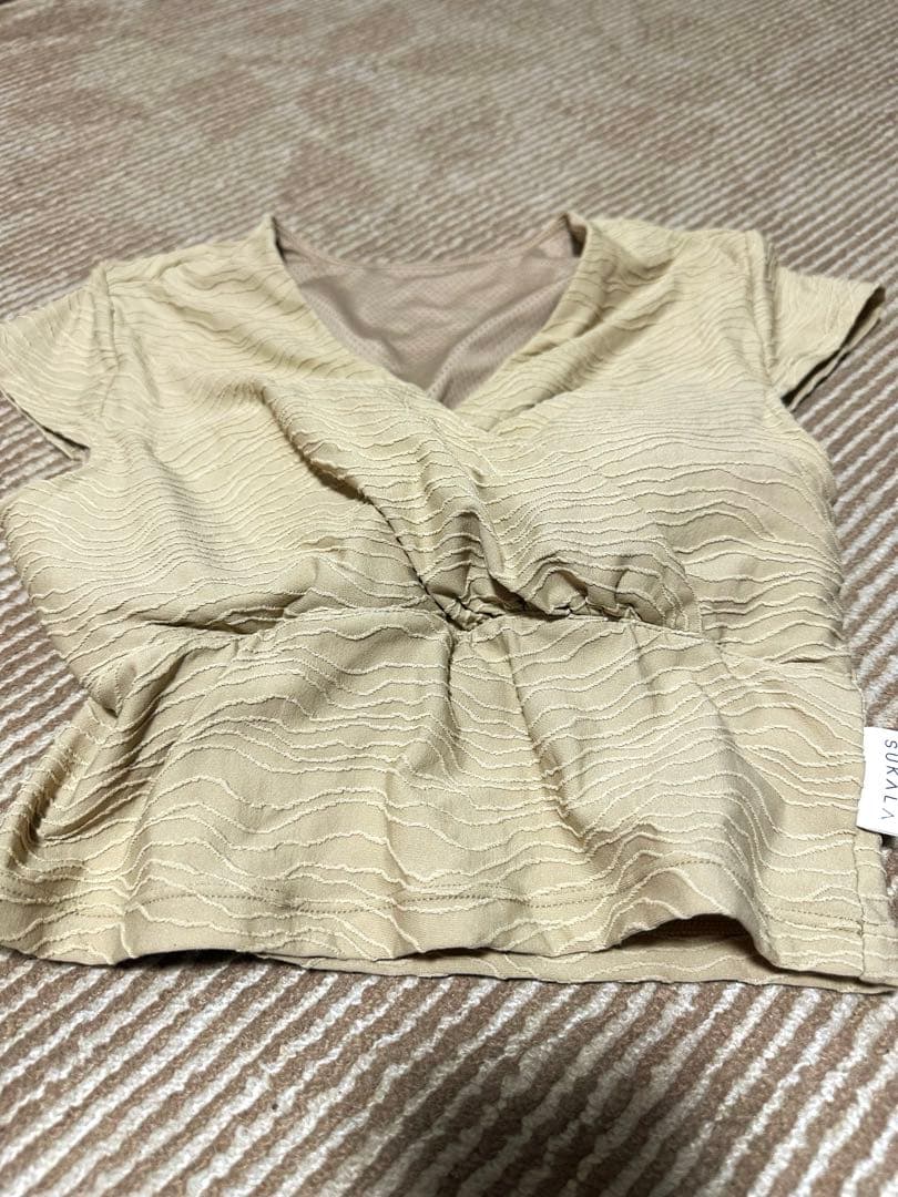 SUKALA スカーラ　キャップスリーブトップス　sukala Sサイズ