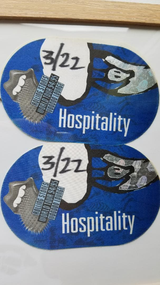 ローリングストーンズバックステージパス