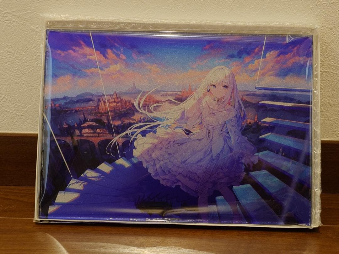 絵師100人展14　アクリルアートプレート　藤ちょこ先生