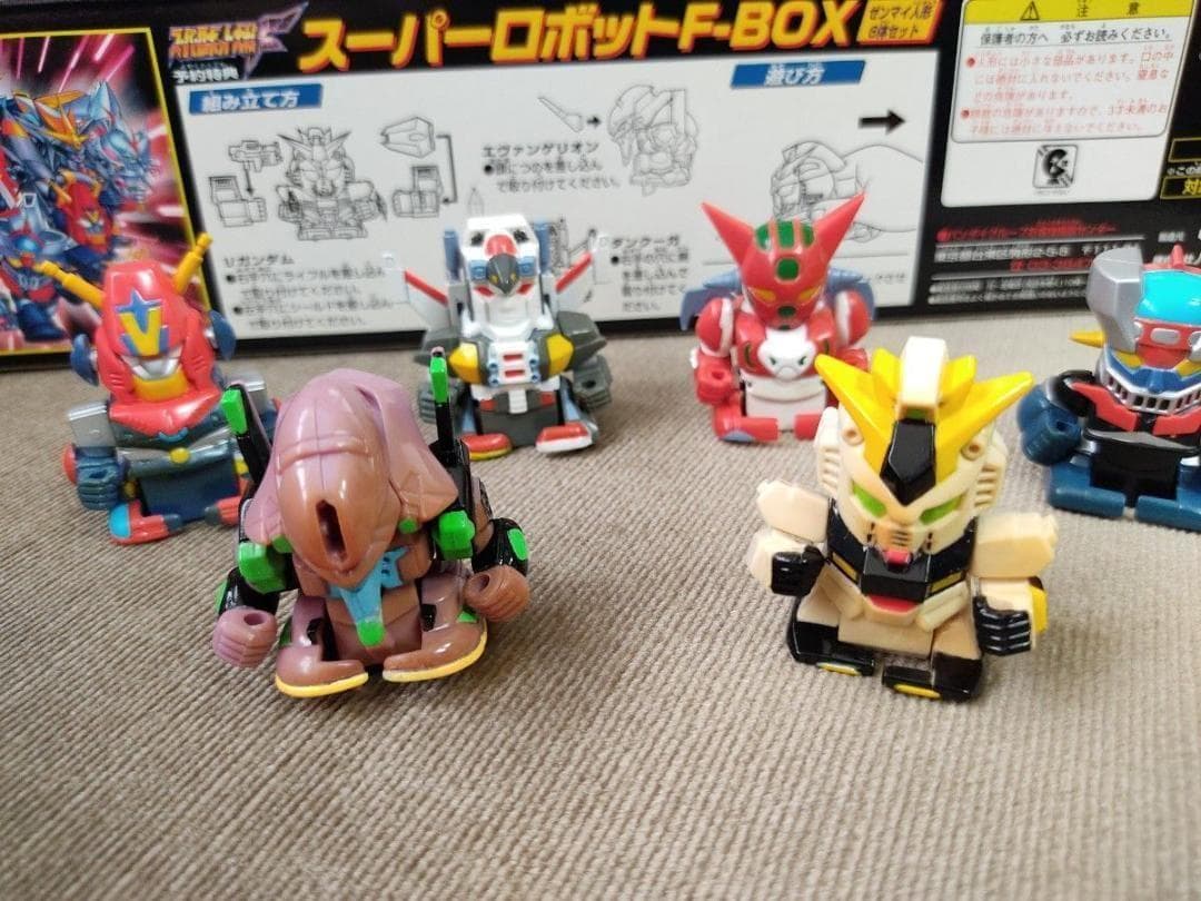 スーパーロボットF-BOX ゼンマイ人形 6体セット