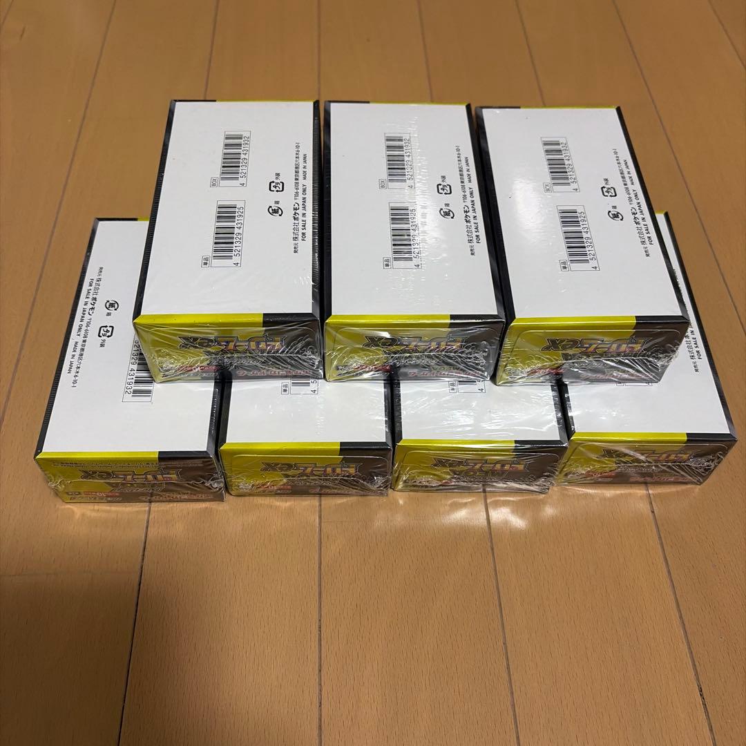 ポケモンカードMEGAハイクラスドリーム7BOXシュリンク付き