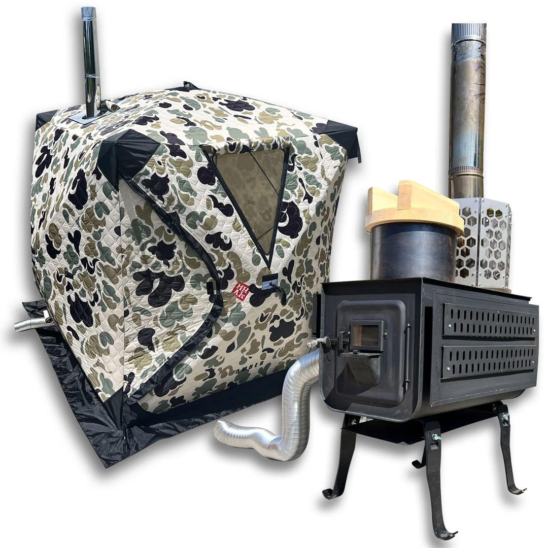 AMBER✖︎GO OUTテントサウナ「totonoi2」フルセット