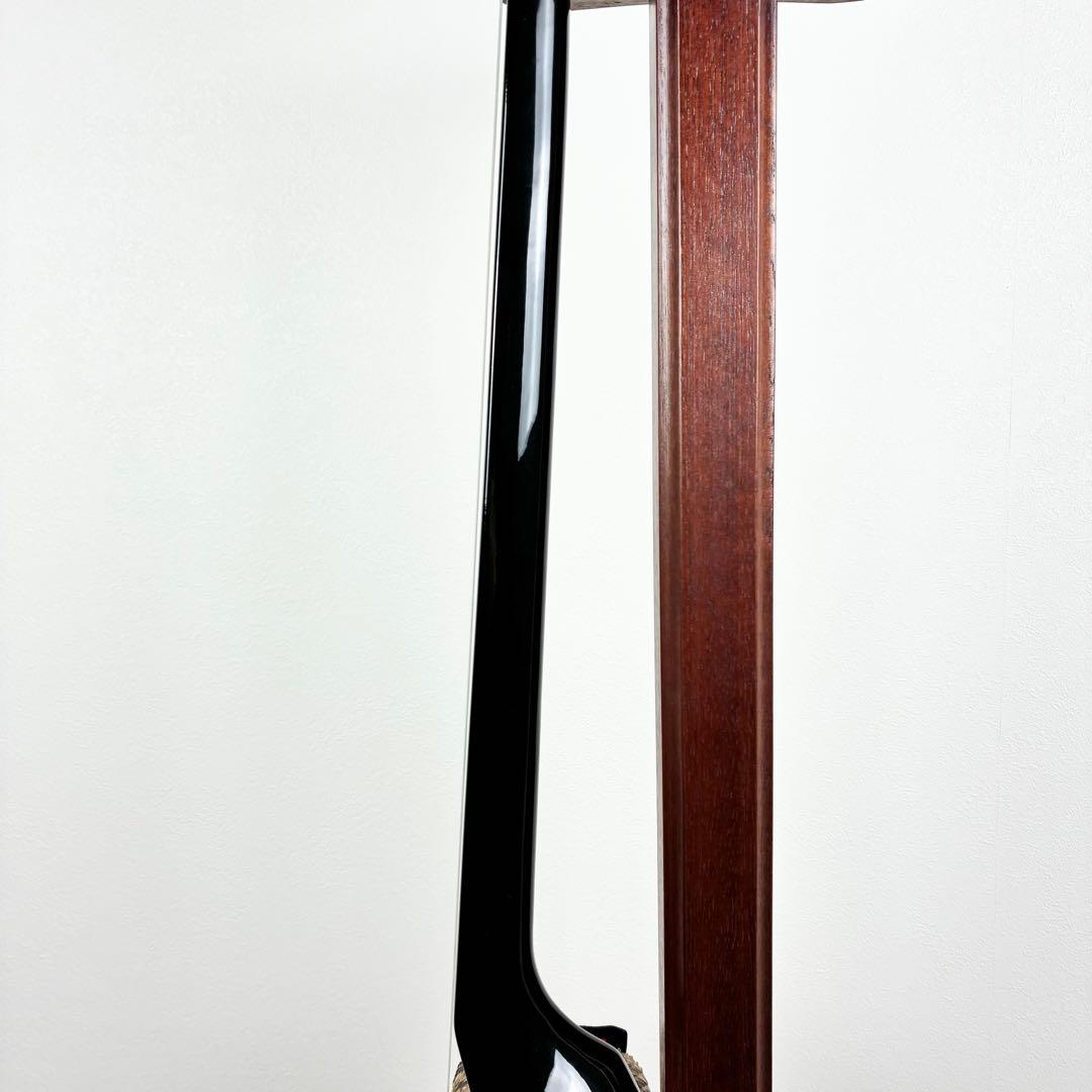 沖縄 三線 本蛇皮 黒漆 カラクイ1本欠品