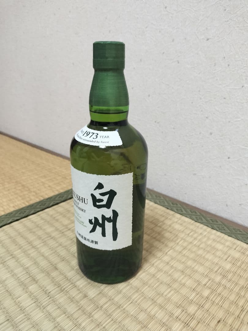 THE HAKUSHU シングルモルトウイスキー 1973年