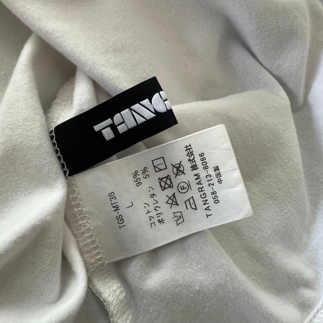 CLUBHAUS クラブハウス　タングラム　モックネック　半袖シャツ　メンズ　L