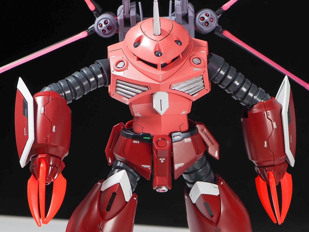 HG 1/144 ズゴック　全塗装　完成品　筋彫り　塗り分け追加　改修品