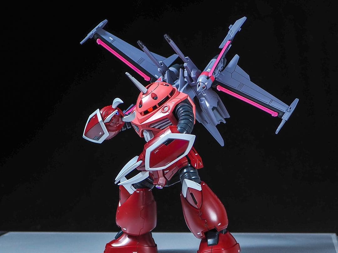 HG 1/144 ズゴック　全塗装　完成品　筋彫り　塗り分け追加　改修品