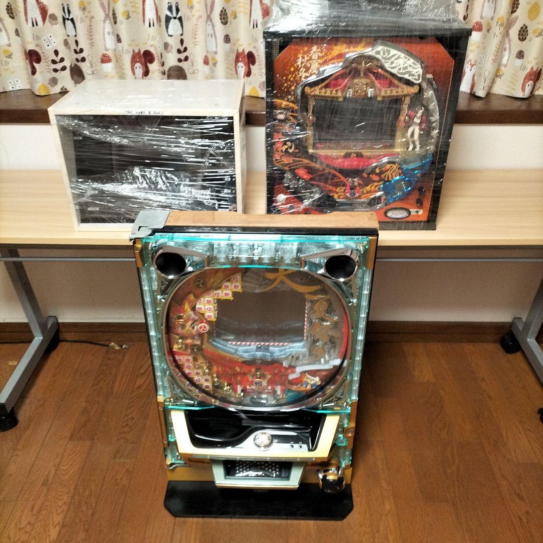 パチンコ台　3台セット売り　卓上ボックス　自動回転　玉循環