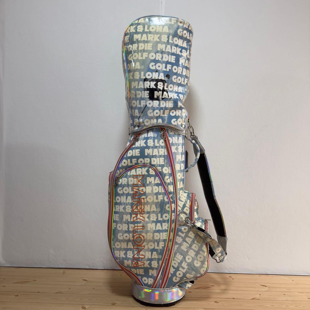 【完売品】マークアンドロナ キャディバッグ 9型 メンズ レディース ホワイト