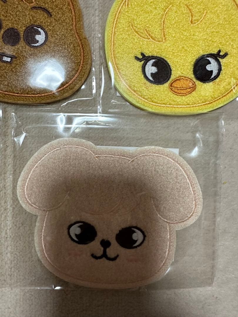 スキズ ポップアップ SKZOO サガラ刺繍コースター　コンプ　８種