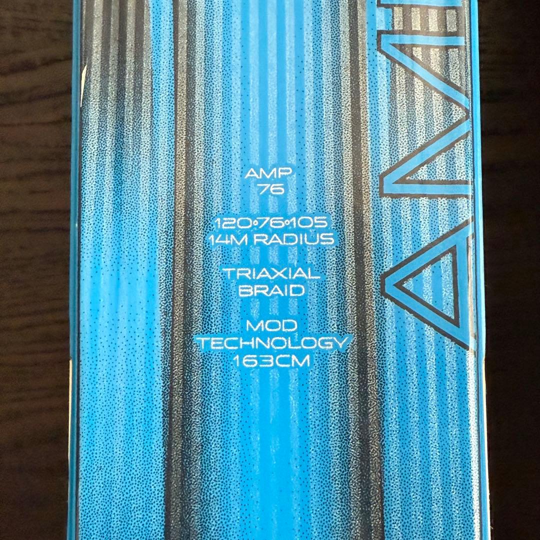 K2 ケーツー AMP76 スキー板163cm