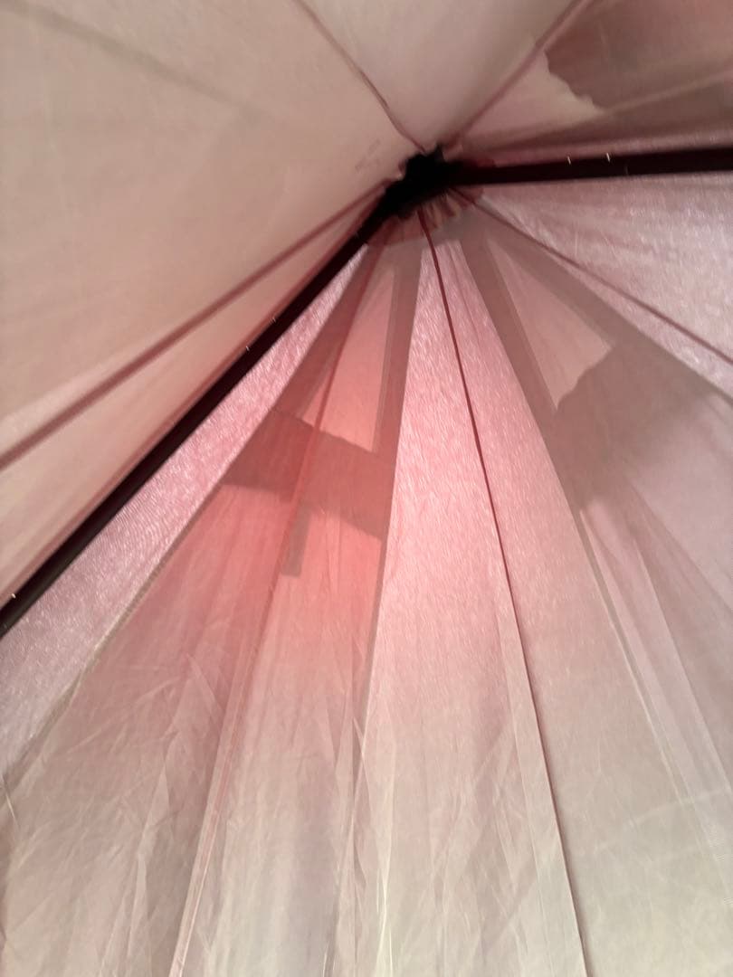 DOD(ディーオーディー) ワンポールテントL 8人用 ブラック　フルセット