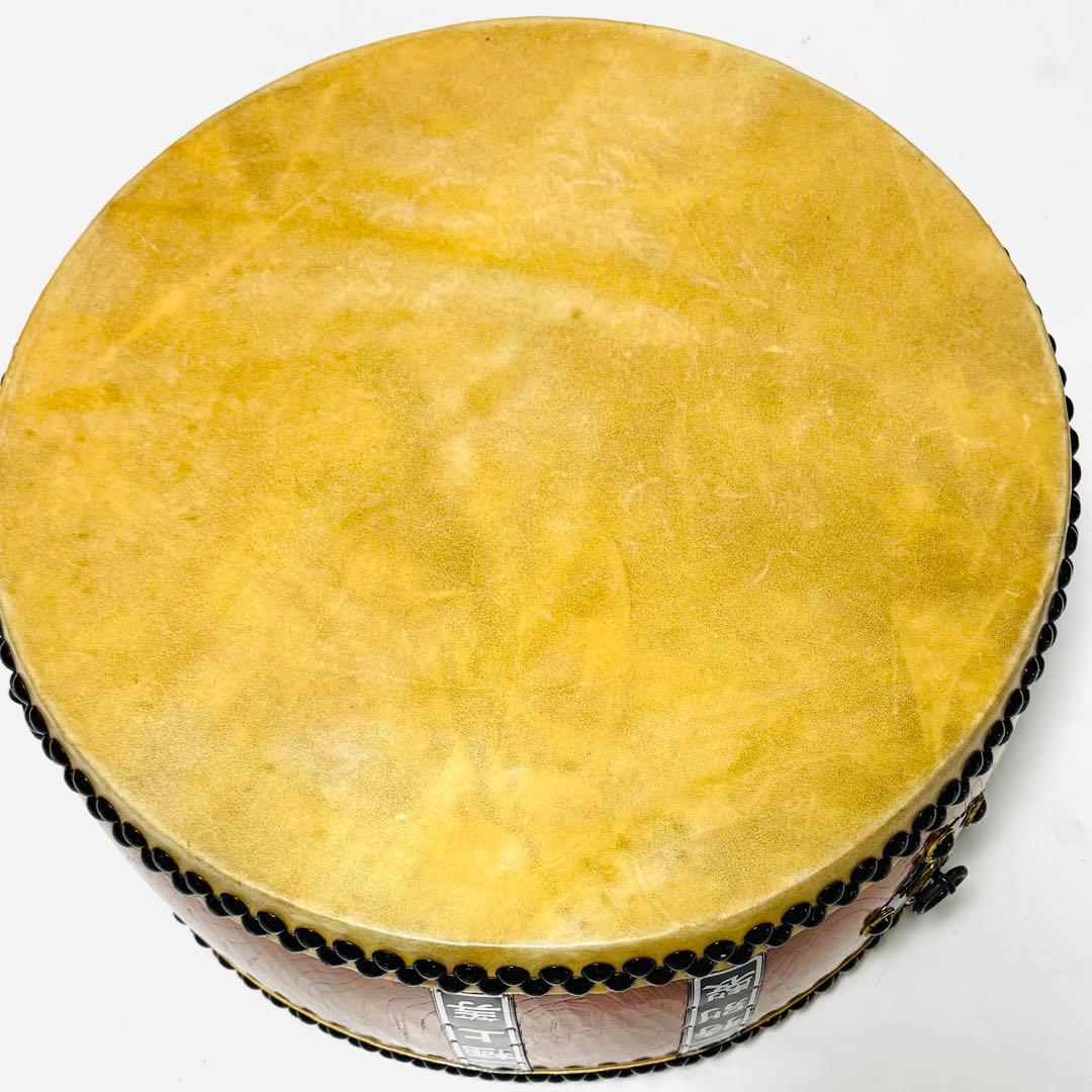 特別製 極上等 和太鼓 1尺5寸 平太鼓 欅胴 最高級モデル 美品 響き良好