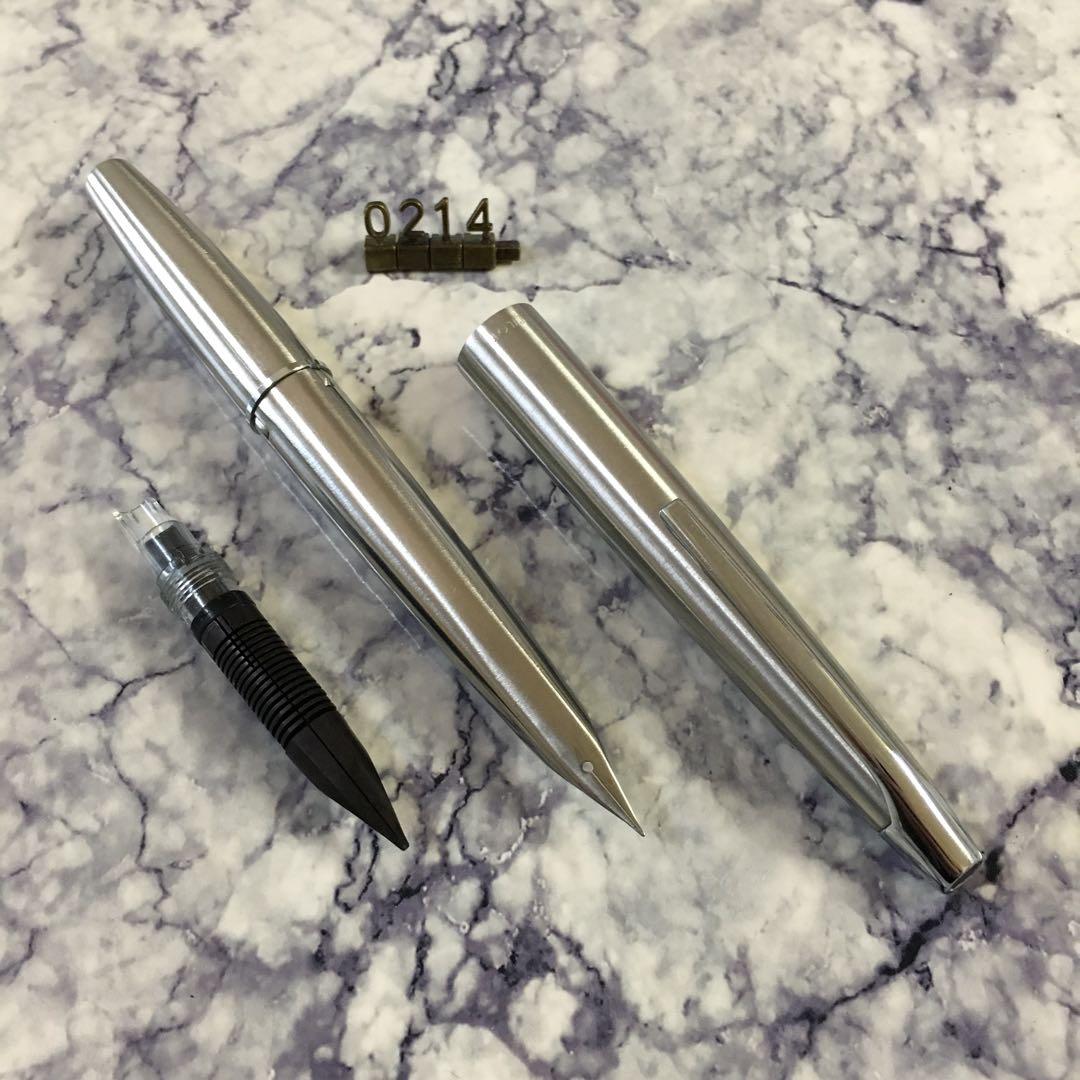#0214 オーバーホール済み 万年筆 レア パイロット PILOT μ ミュー