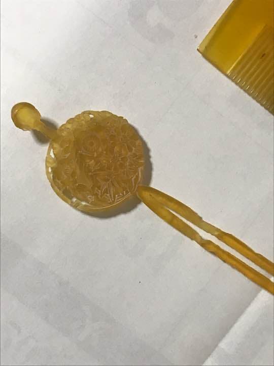 本鼈甲　かんざし 骨董品 貴重