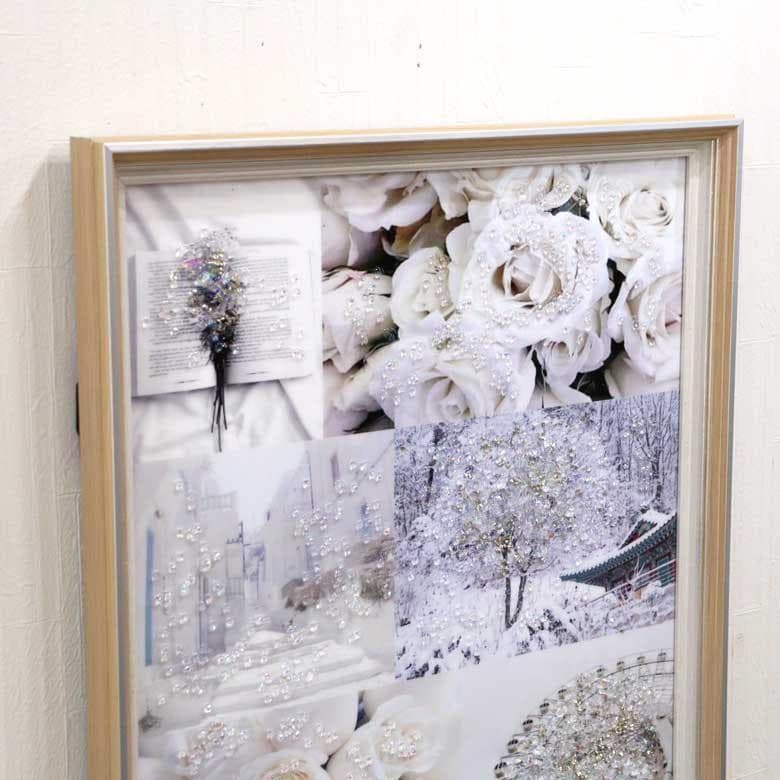 アートフレーム ブランシュ 絵画 クリスタルピクチャー
