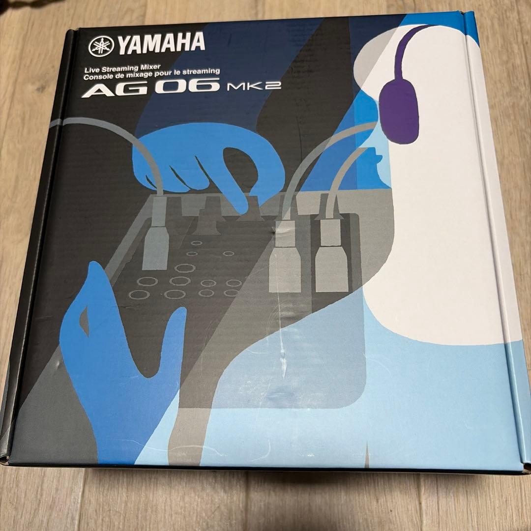 【動作確認済】YAMAHA AG06 オーディオインターフェイス　黒