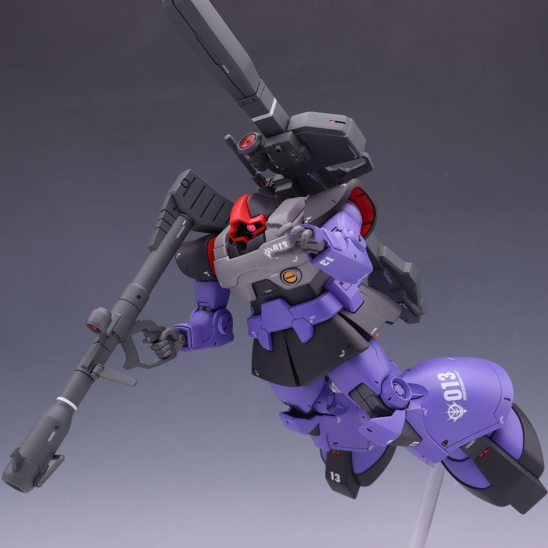 【匿名配送】HGUC 1/144 リックドム 改修 全塗装済み 完成品