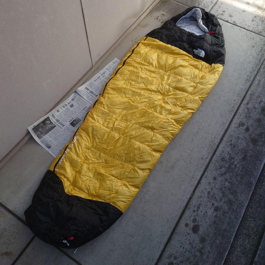 ノースフェイス★美品現行品ゴールドフレイム-1★スリーピングバッグ送料無料