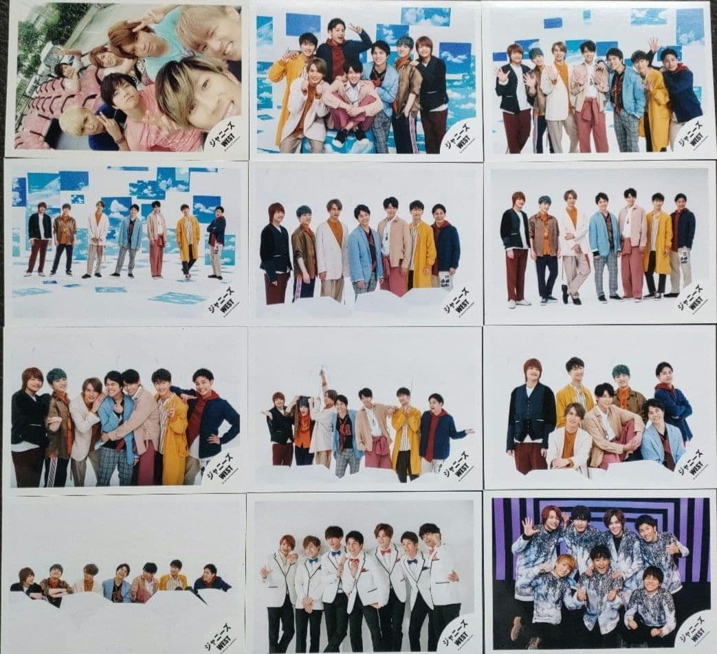 ジャニーズWEST WEST. 公式写真 ① 集合