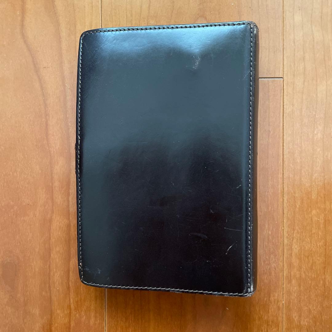 美品 Felisi フェリージ スケジュール帳レザーカバー