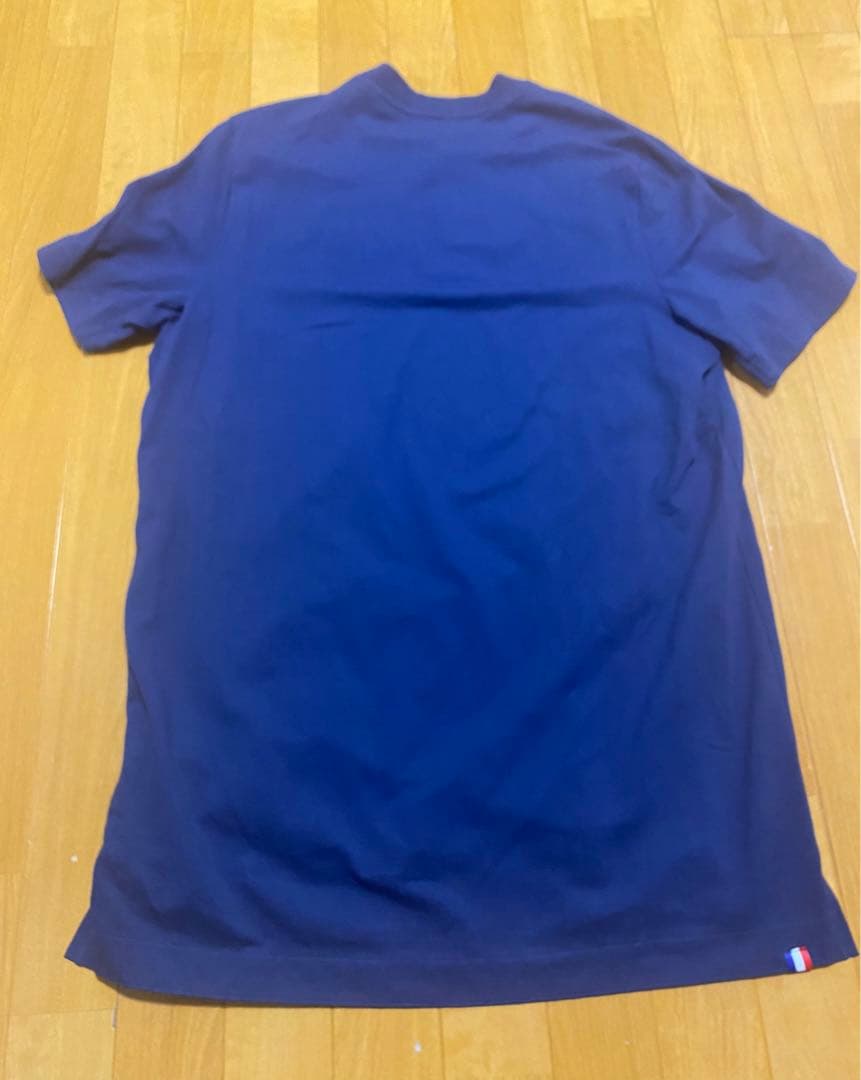 【ナイキ】パリサンジェルマン PSG ネイビー 襟なしシャツ XL 極美品