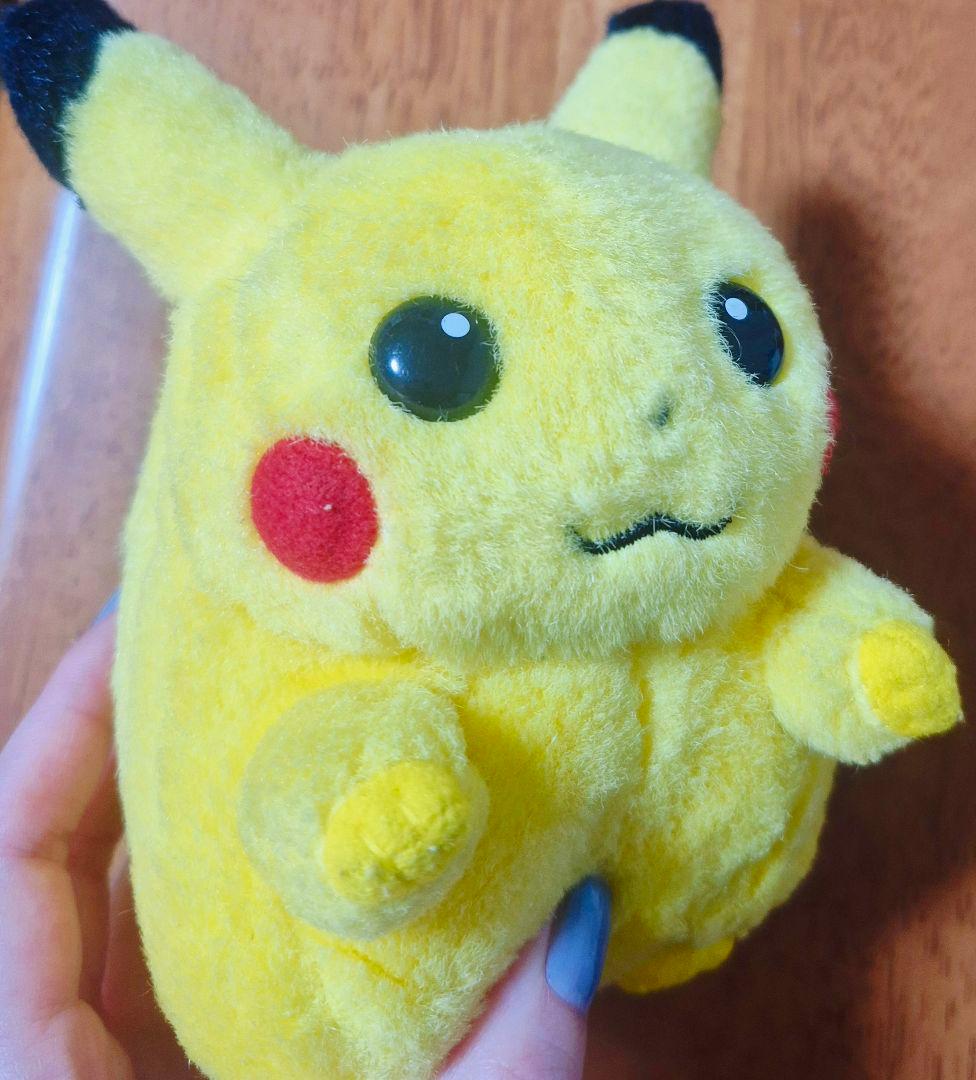 ポケモン ピカチュウ 初期 初代 レトロ TOMY ぬいぐるみ トミー ぬい活