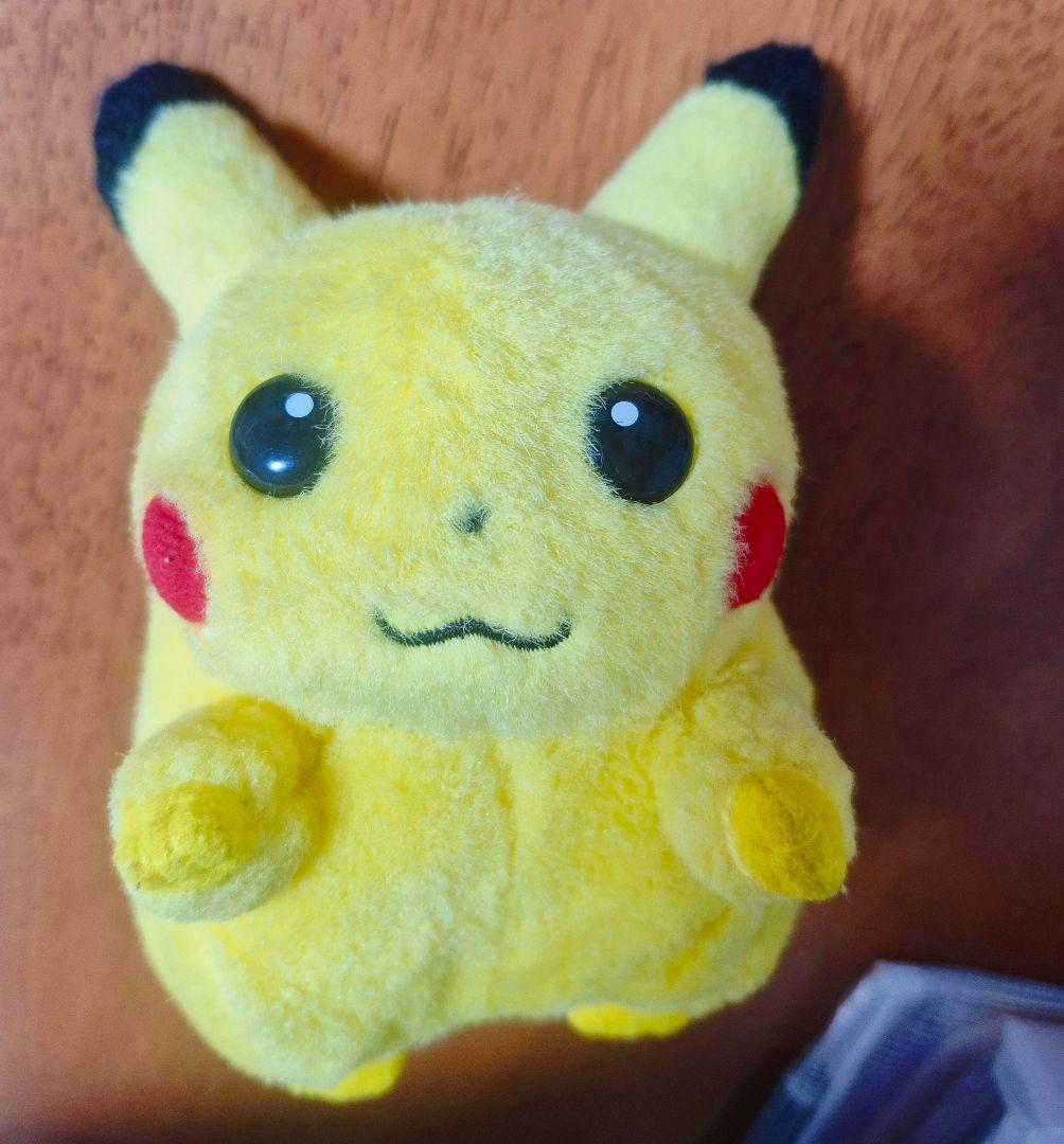 ポケモン ピカチュウ 初期 初代 レトロ TOMY ぬいぐるみ トミー ぬい活