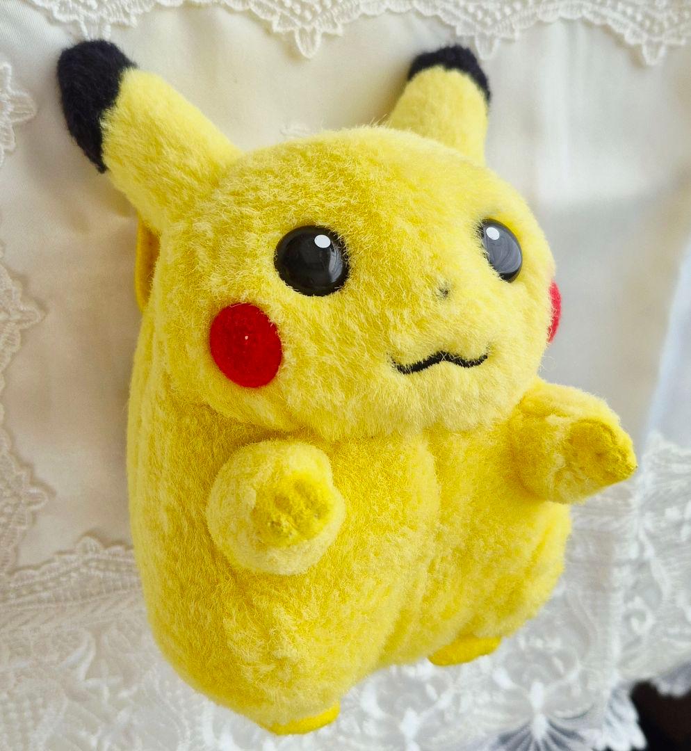 ポケモン ピカチュウ 初期 初代 レトロ TOMY ぬいぐるみ トミー ぬい活