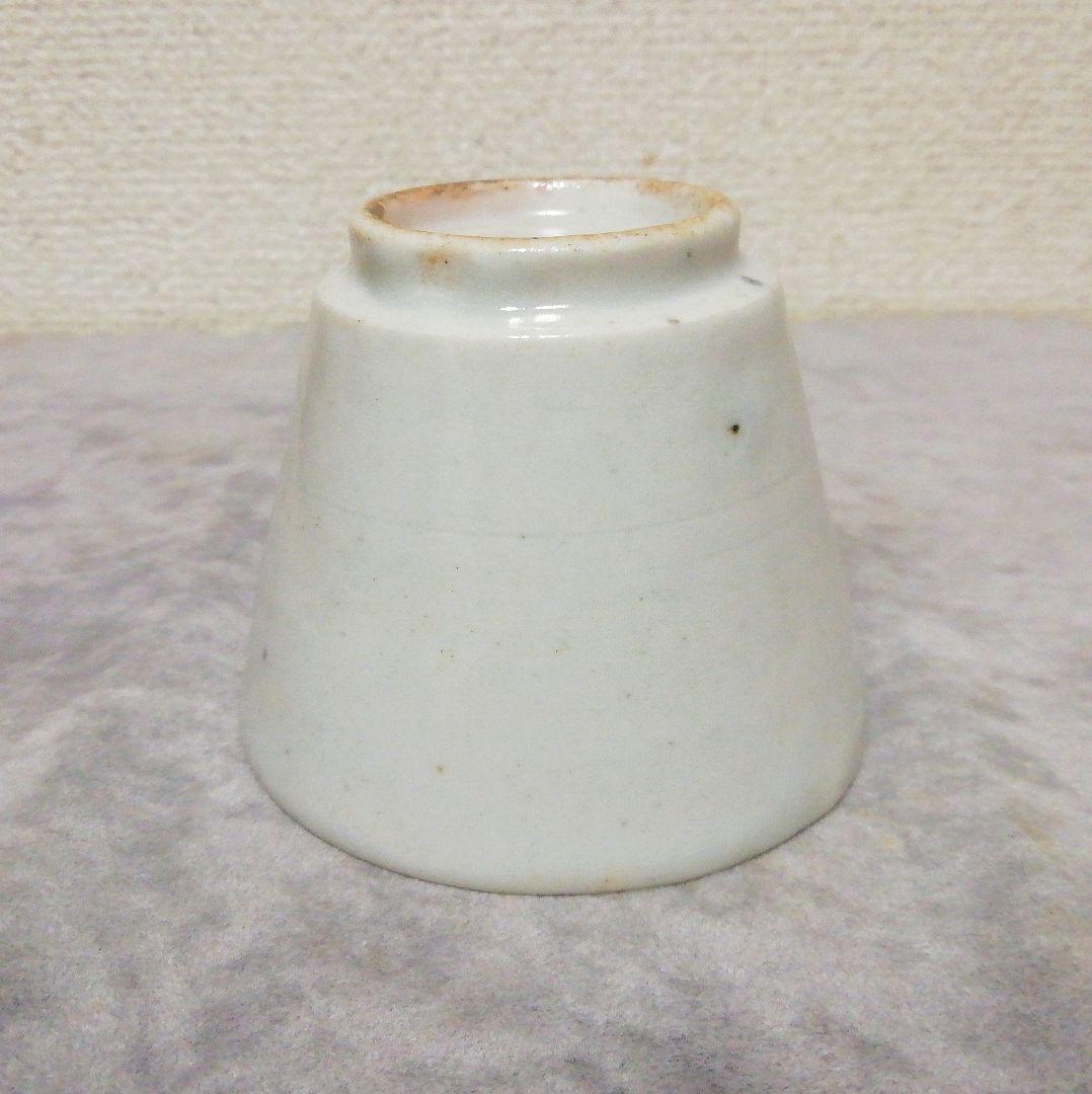 蕎麦猪口/古伊万里　白磁/高台付き　初期手/江戸時代