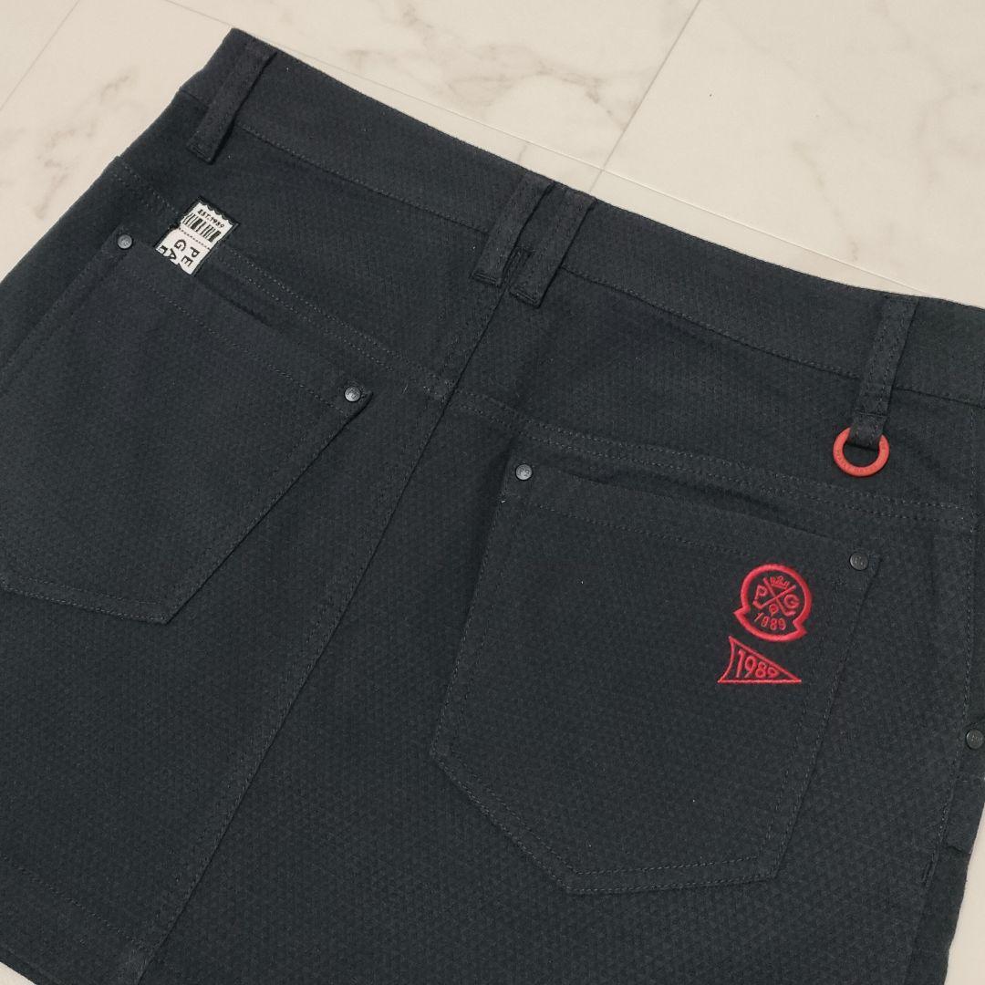 【新品タグ付】パーリーゲイツ　スカート　ストレッチ　フィールサーモ　ネイビー　2