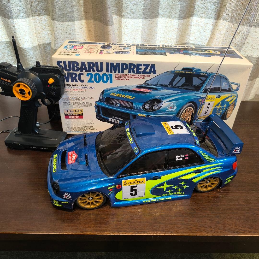ホビーラジコン TAMIYA SUBARU IMPREZA WRC 2001