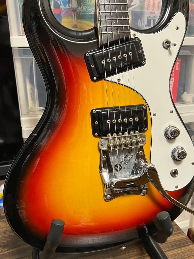 即発送 mosrite ベンチャーズモデル ハードケース付き