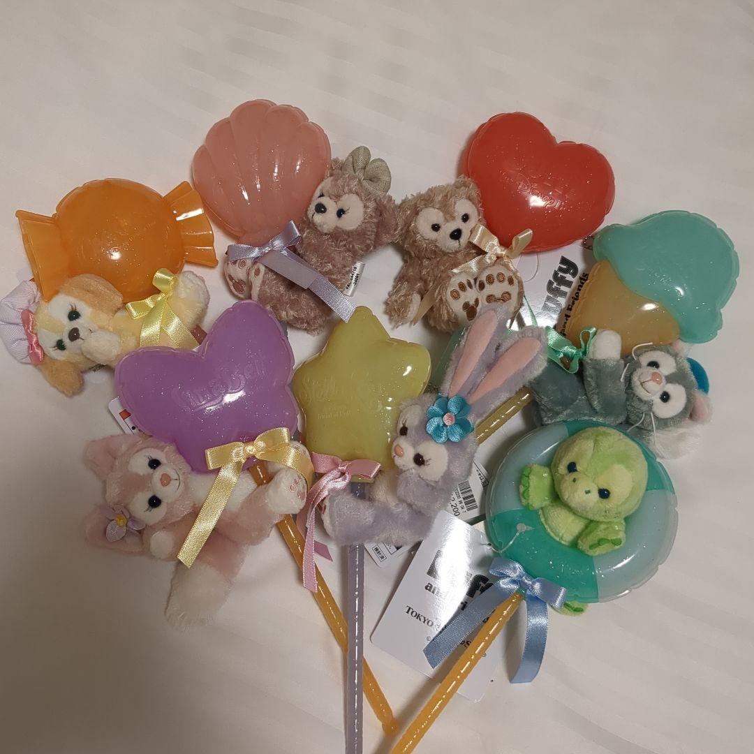 お顔厳選　ダッフィー　フレンズ　ぬいぐるみ　スティック
