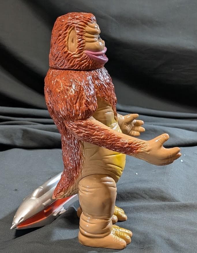 人工生命Ｍ１号「ウルトラＱ」登場怪獣（マーミット）怪獣天国ソフビ＋イナズマ号付