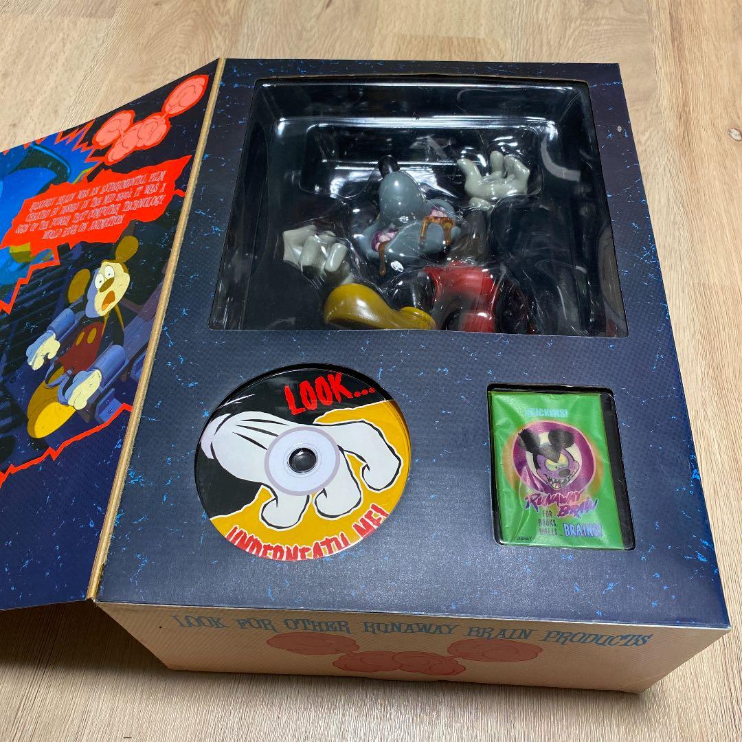 ディズニー　ミッキー　RUNAWYBRAIN  フィギュア　セット　ジュリアス