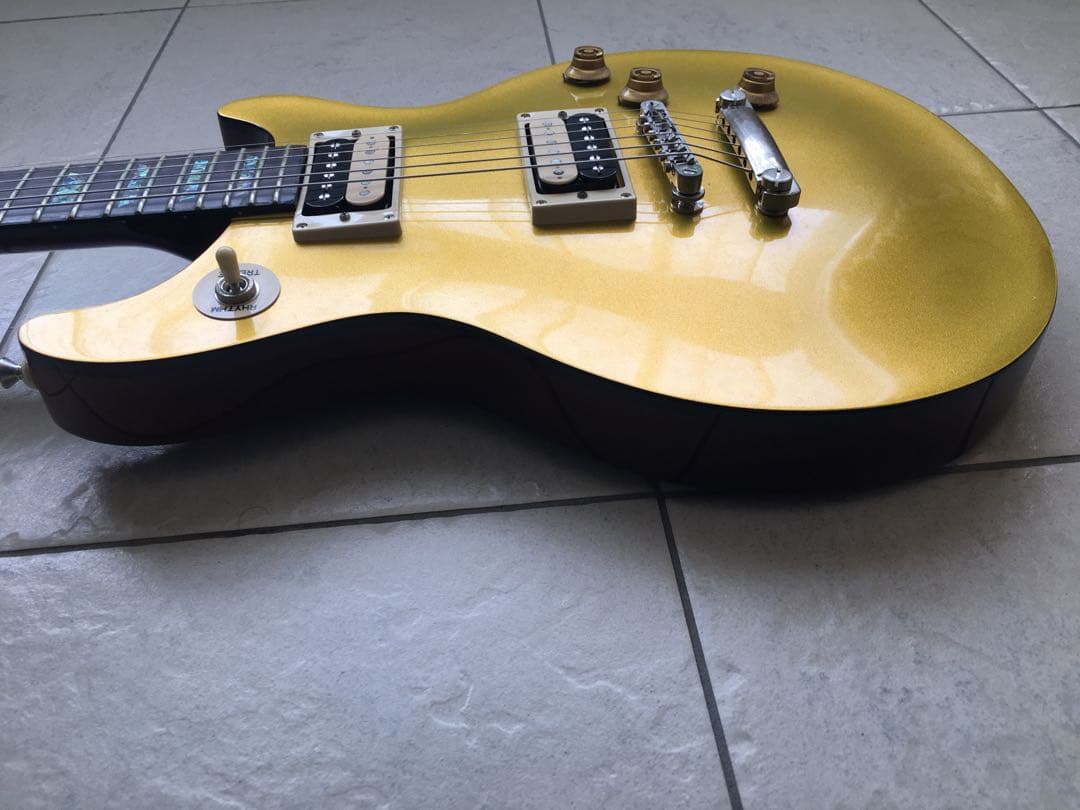 【美品】　Epiphone エピフォン tak DC Gold TOP