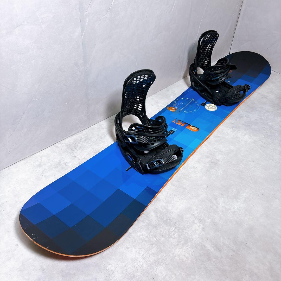 バートン カスタム×最上位バイン　スノーボード2点セット　万能　Wax済