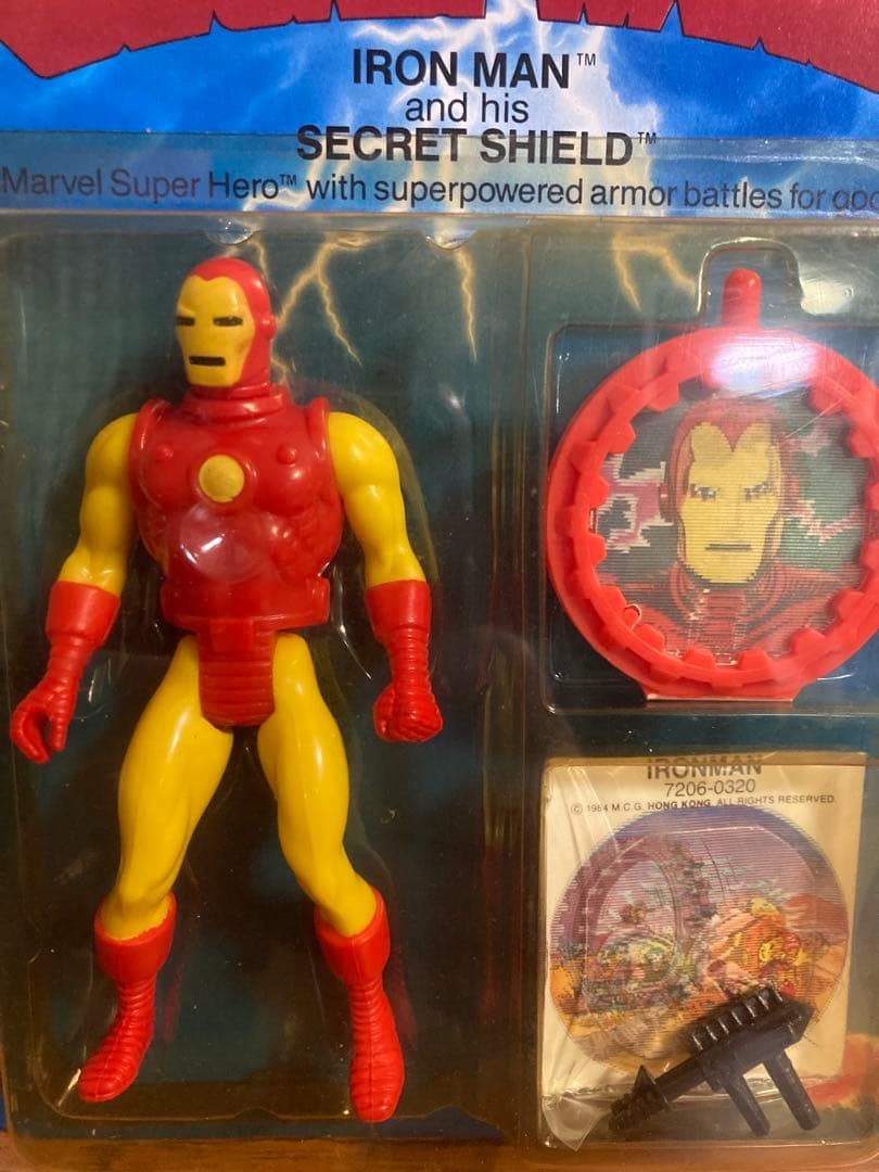 1984年当時物　未開封　マテル製　アイアンマン　フィギュア