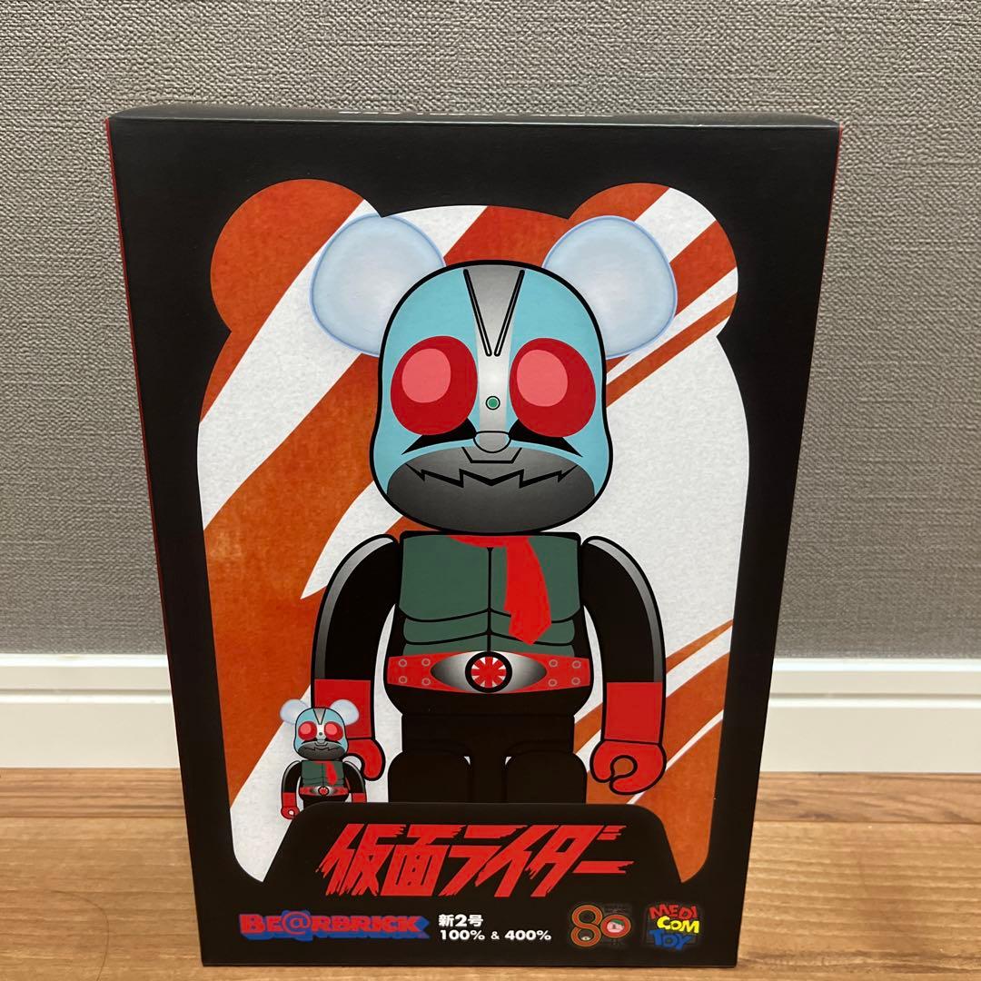 仮面ライダー新2号 100％ ＆ 400％セット