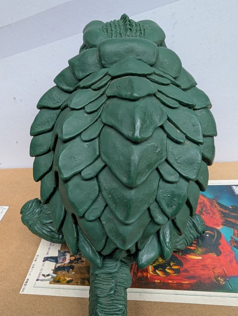 【怪獣ガメラのプラモデル(前田裕幸デフォルメ版)1/250】1995 自作中古品