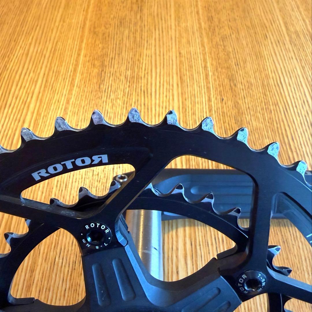 ROTORクランク(170mm/24φ)＋チェーンリングセット(50/34)