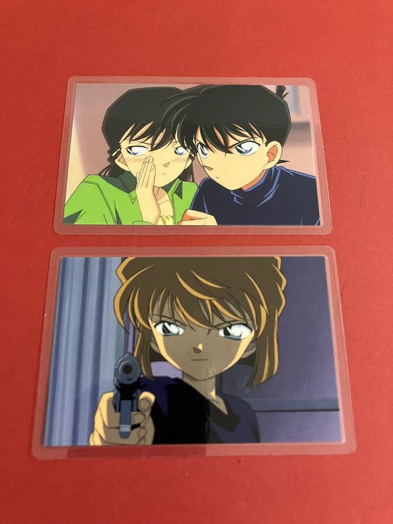 名探偵コナン　ラミネートカード　工藤新一　毛利蘭　灰原 哀　ラミカード
