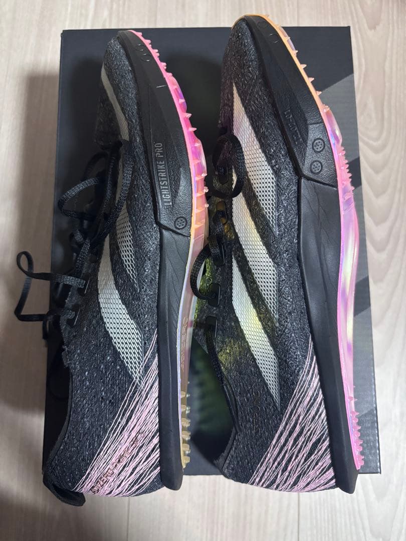 adidas prime sp3 26.5cm ブラック/ホワイト/ピンク