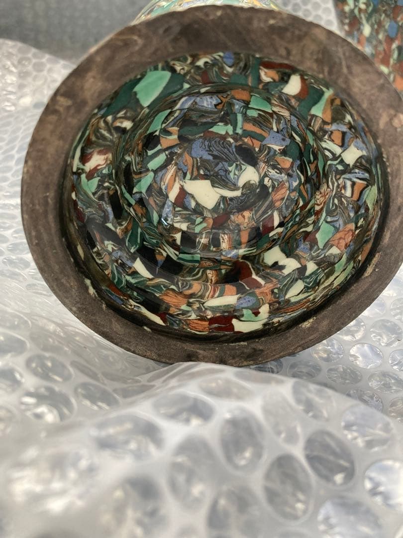 vallauris フランス　JEAN GERBINOヴィンテージ花瓶